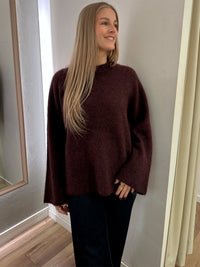 BROOKLINE knit raglan o-neck