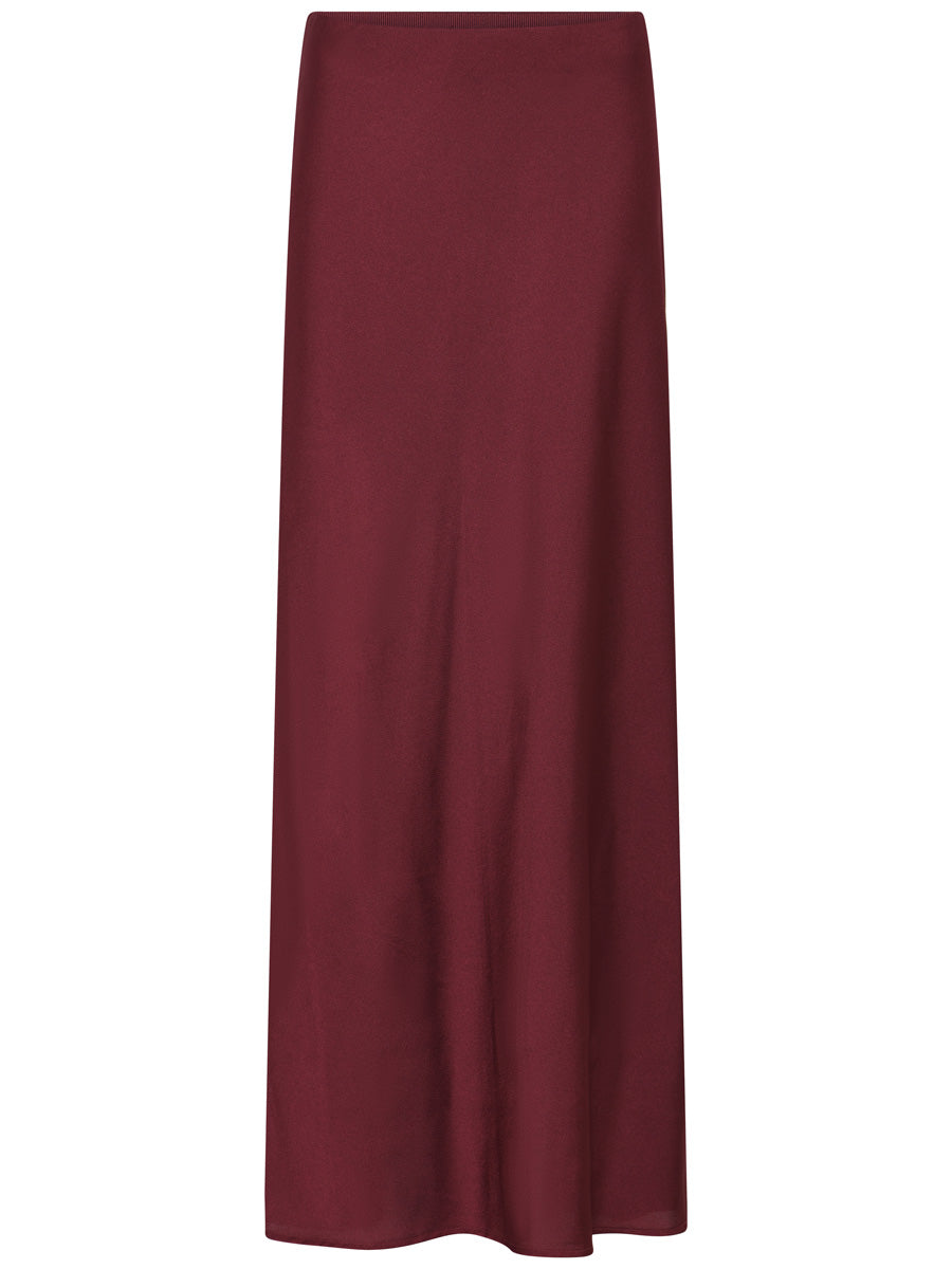 Bruuns Bazaar AcaciaBBjoanelle Satiinihame Viininpunainen