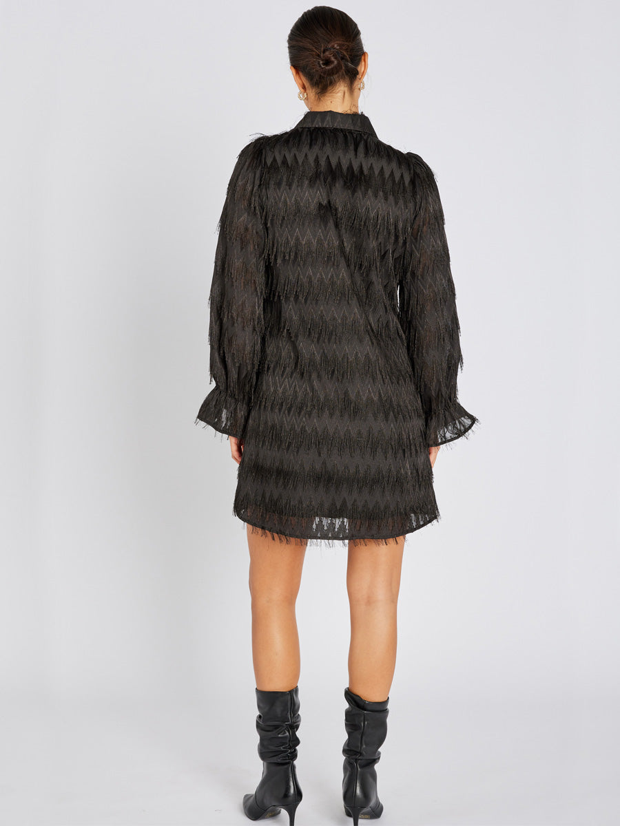 Bruuns Bazaar FrillyBBArmade Mekko Musta