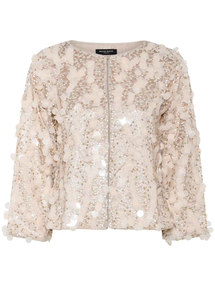 Bruuns Bazaar SweetpieBBleonise Paljettijakku Kerma