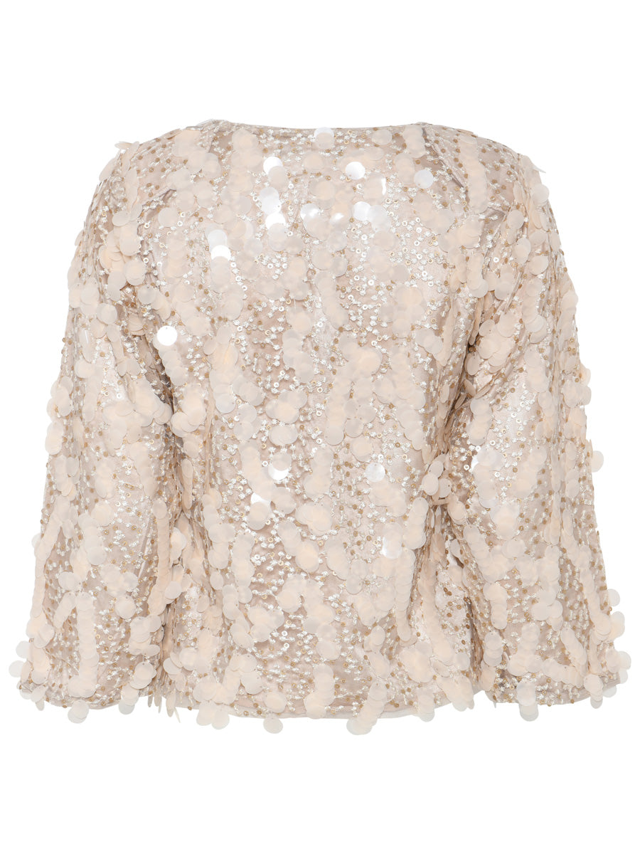 Bruuns Bazaar SweetpieBBleonise Paljettijakku Kerma