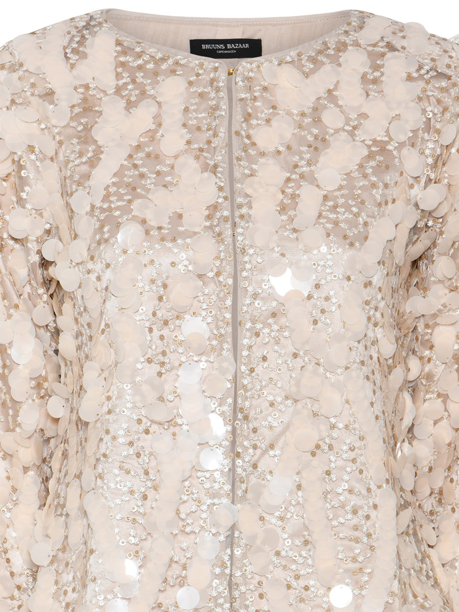 Bruuns Bazaar SweetpieBBleonise Paljettijakku Kerma