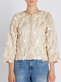 Bruuns Bazaar SweetpieBBleonise Paljettijakku Kerma