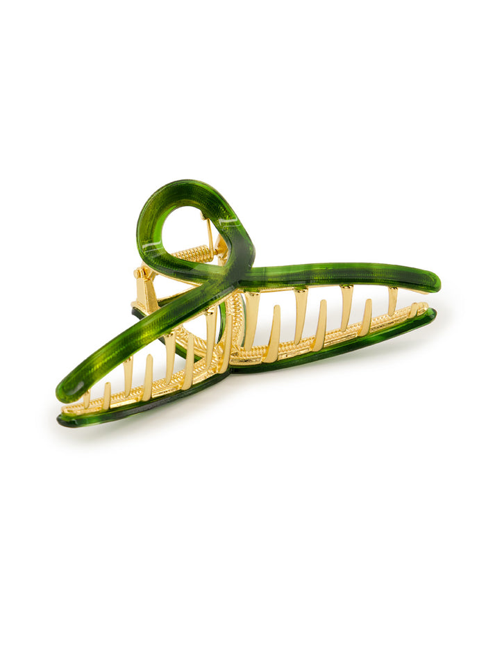 Charisma Elegant Iso Hiusklipsi Vihreä