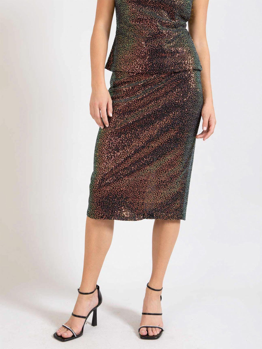 Coster Copenhagen Sequin skirt with lace