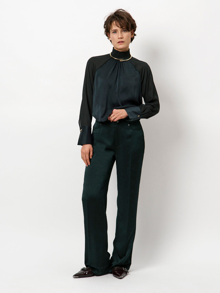 Dante 6 Estela Silkkipusero Tummanvihreä