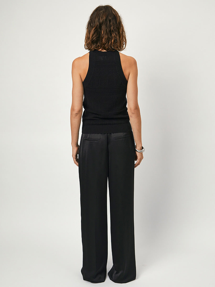 Dante 6 Jules Mustat Satiinihousut