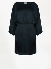 Dante 6 Maven Kimonohihainen Satiinimekko Tummanvihreä