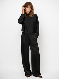 Dante 6 Sally Satiinipusero Musta