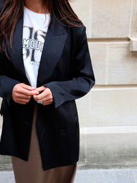 Dante 6 Sevigny Satiinibleiseri Musta