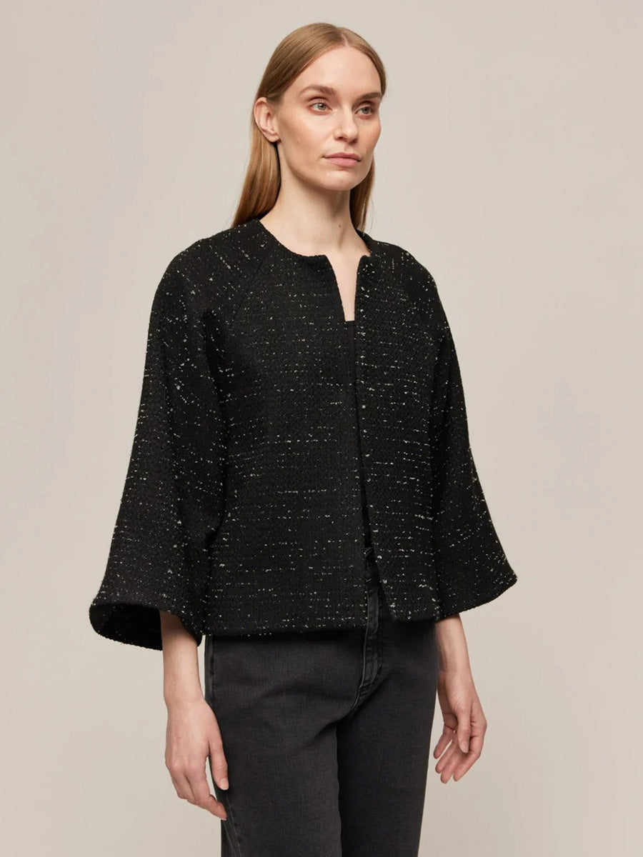 Gauhar Maria Jacket Black Shimmer