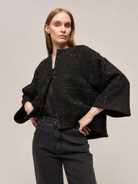 Gauhar Maria Jacket Black Shimmer