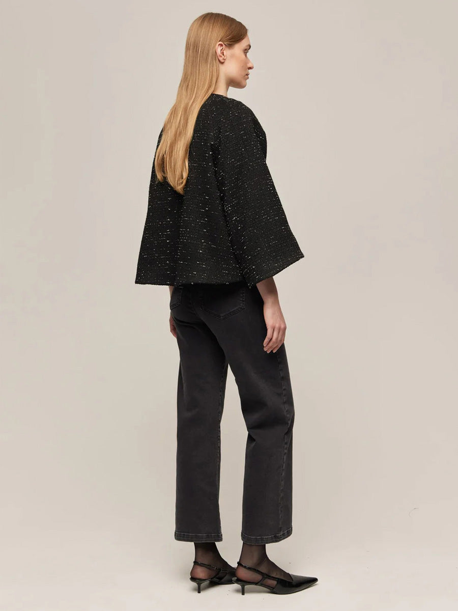 Gauhar Maria Jacket Black Shimmer