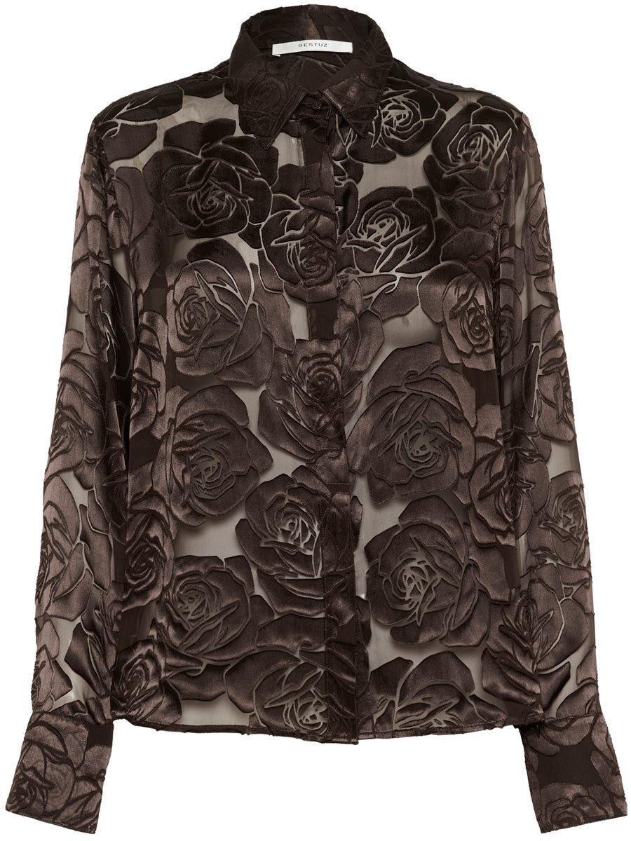 Gestuz GZanuk Pusero Viininpunainen/ruskea