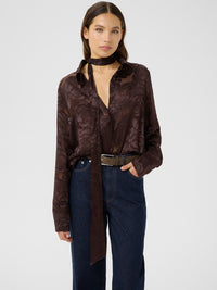 Gestuz GZanuk Pusero Viininpunainen/ruskea