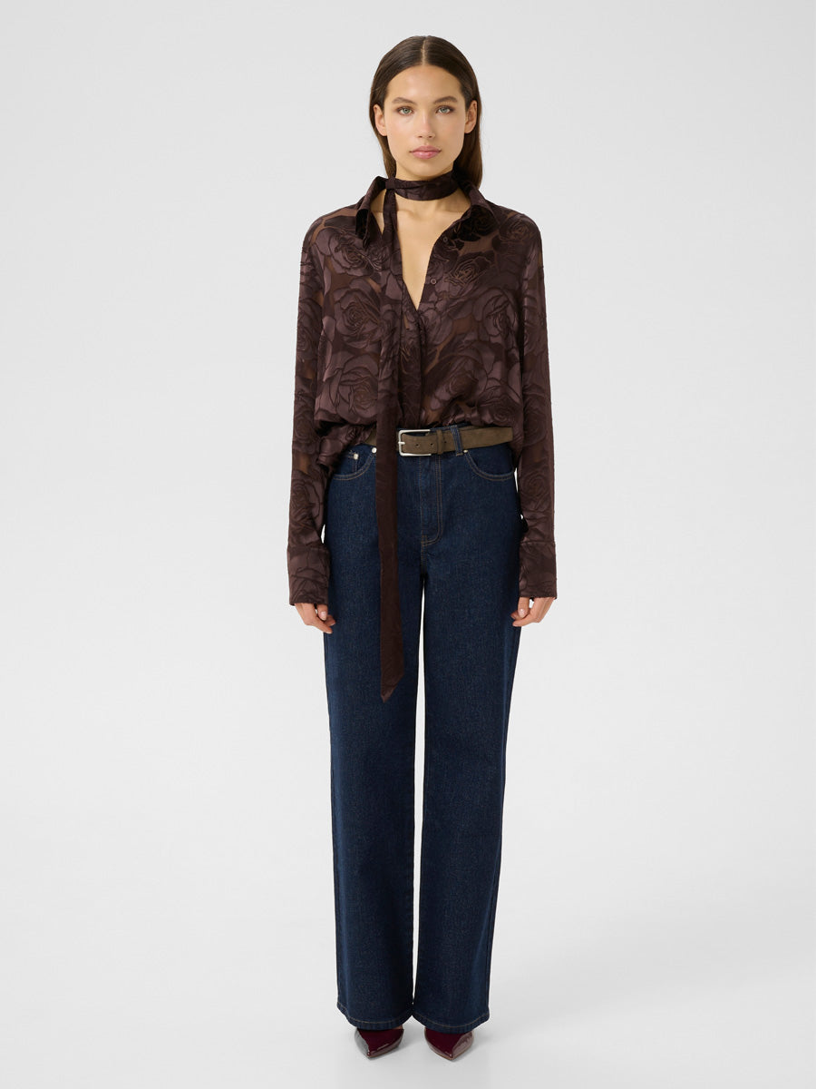 Gestuz GZanuk Pusero Viininpunainen/ruskea