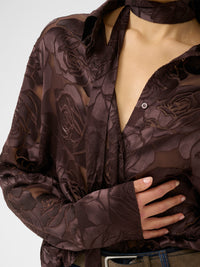 Gestuz GZanuk Pusero Viininpunainen/ruskea