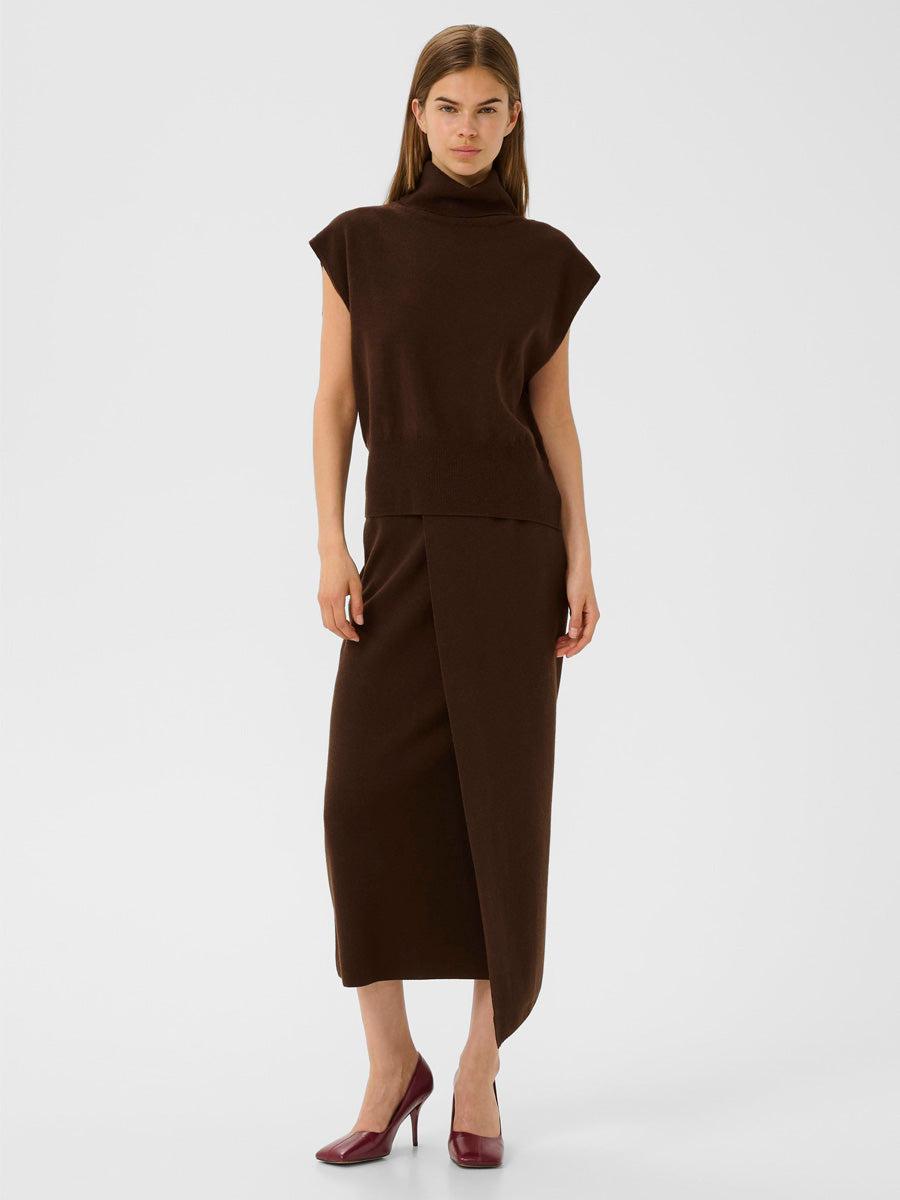 Gestuz GZmanzi Neulehame Ruskea