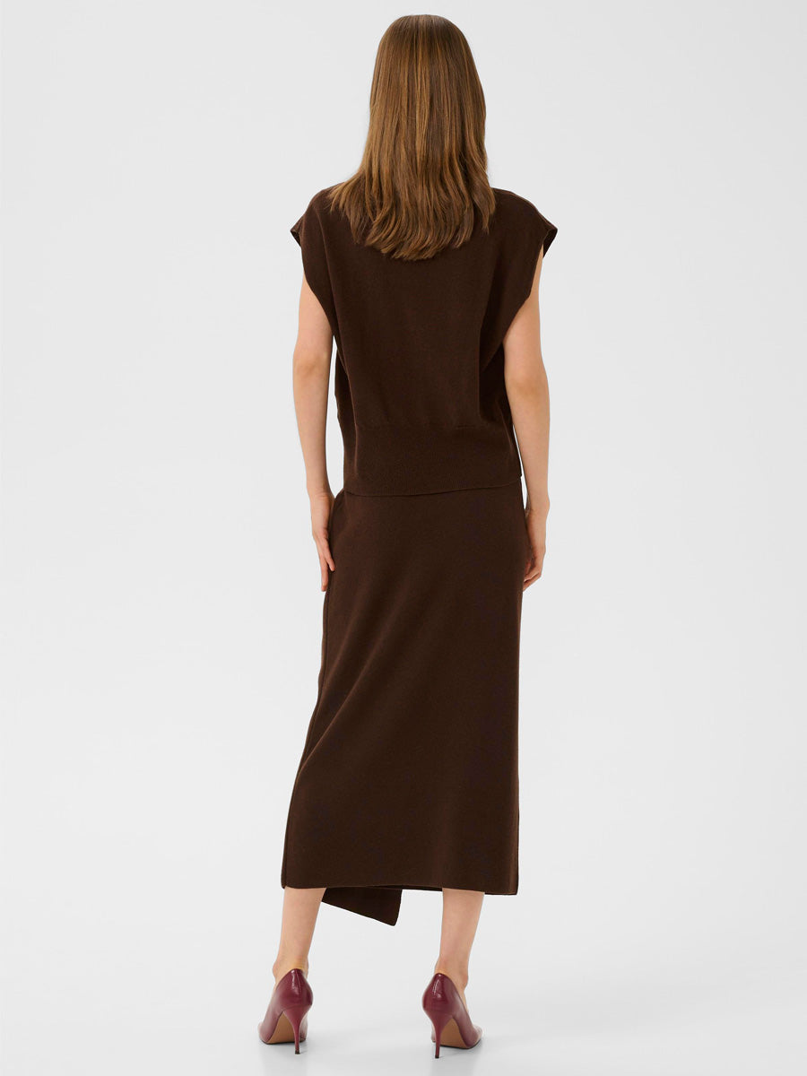 Gestuz GZmanzi Neulehame Ruskea