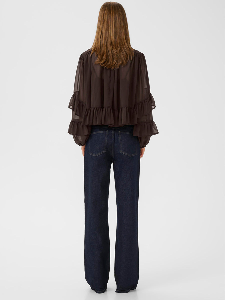 Gestuz GZmio Röyhelöpusero Ruskea