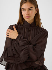 Gestuz GZmio Röyhelöpusero Ruskea