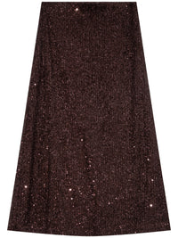 Grace & Mila Tailana Paljettihame Ruskea