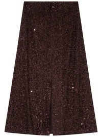 Grace & Mila Tailana Paljettihame Ruskea