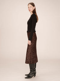 Grace & Mila Tailana Paljettihame Ruskea