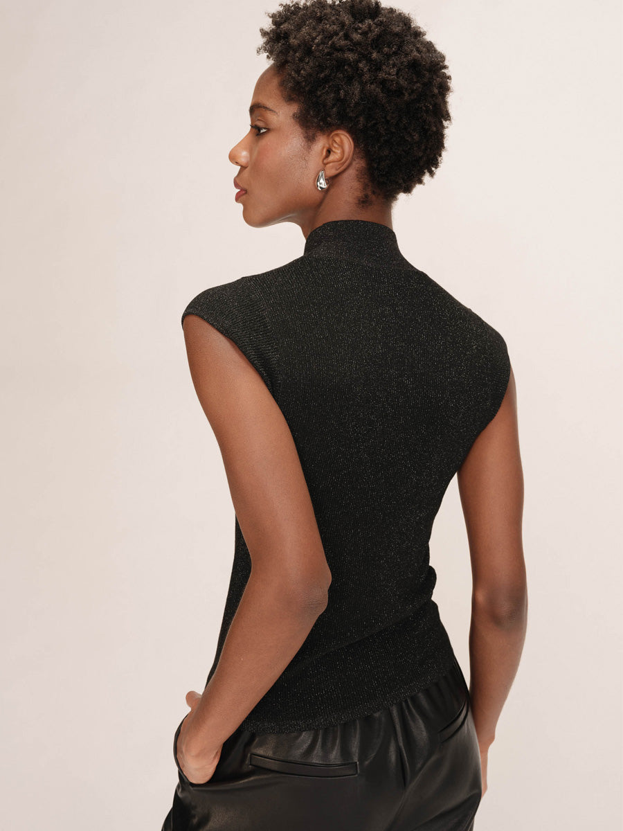 Grace & Mila Talisman Neuletoppi Musta