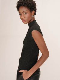 Grace & Mila Talisman Neuletoppi Musta