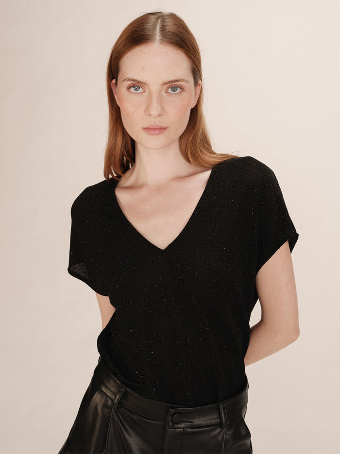 Grace & Mila Tango Glitterpusero Musta