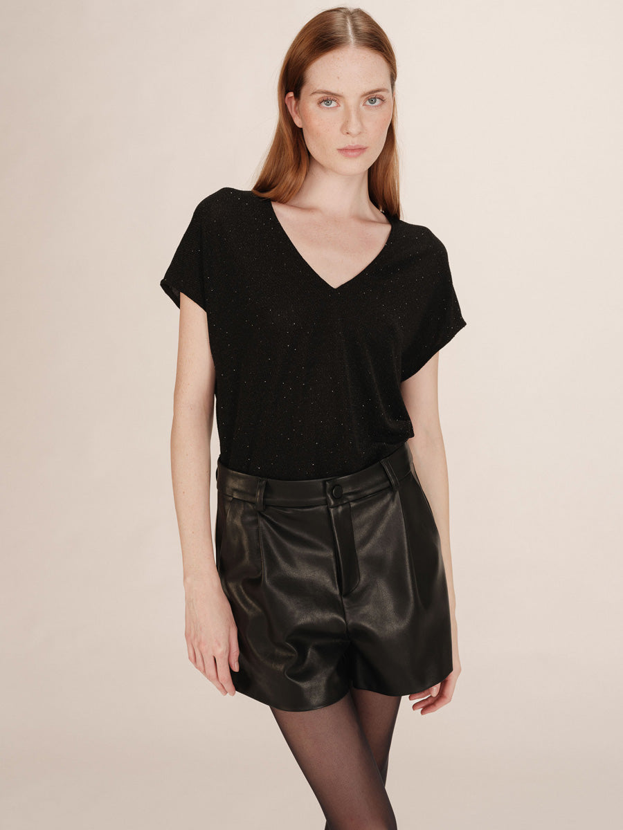 Grace & Mila Tango Glitterpusero Musta