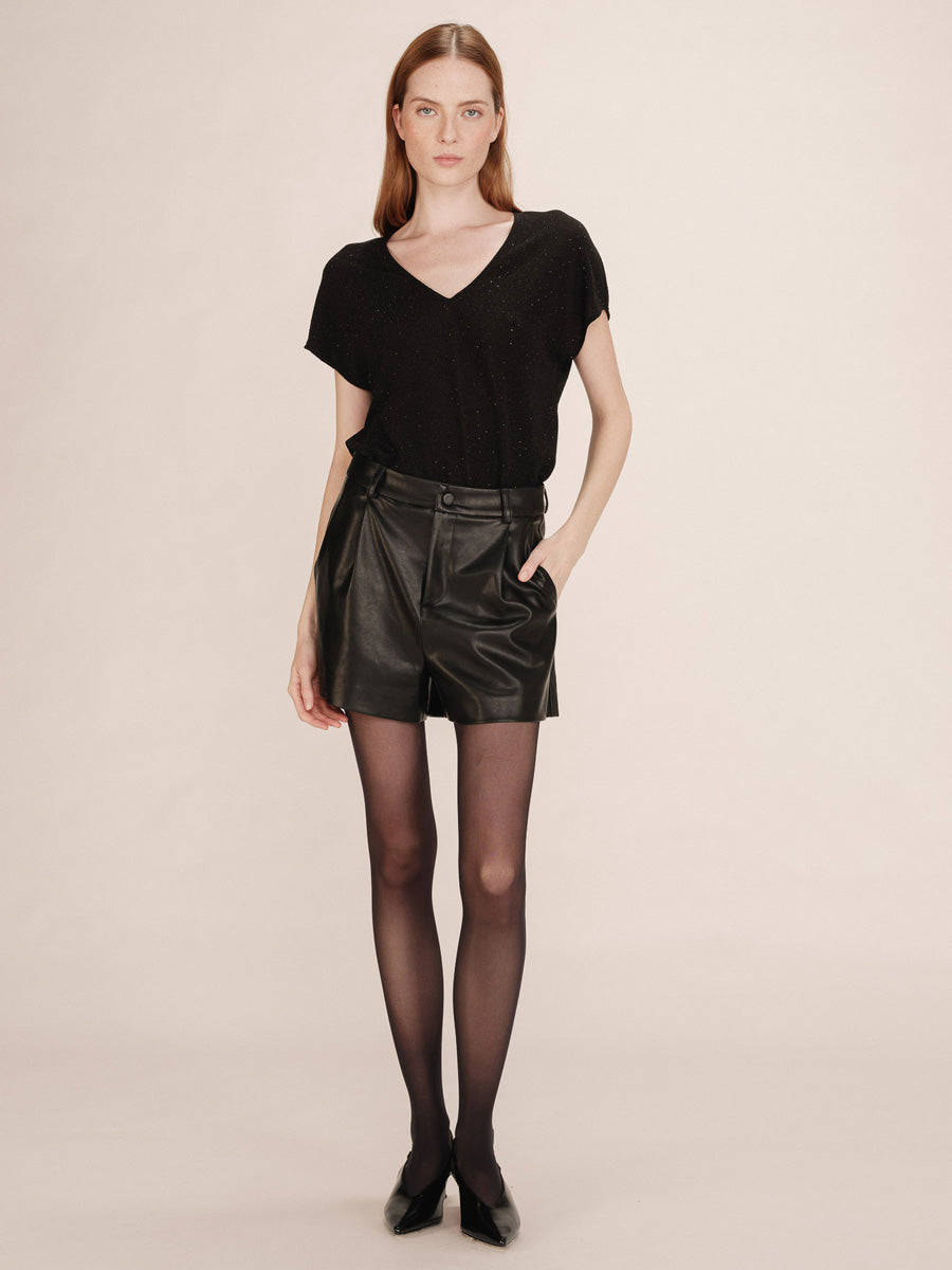 Grace & Mila Tango Glitterpusero Musta