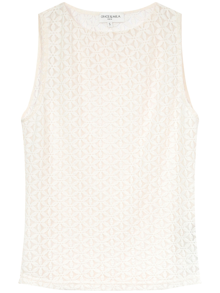 Grace & Mila Tenet Pitsitoppi Ecru