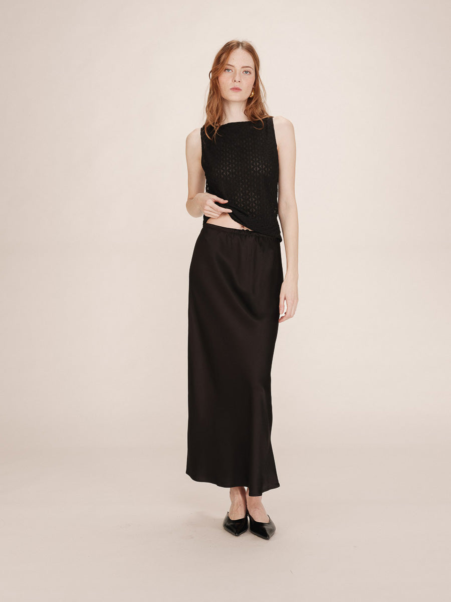 Grace & Mila Tenet Pitsitoppi Musta