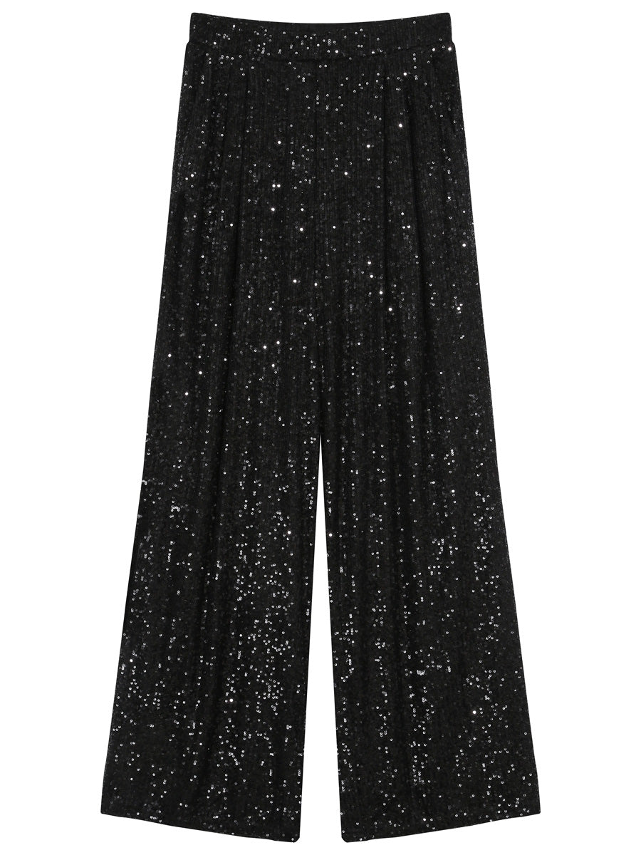 Grace & Mila Toby Paljettihousu Musta