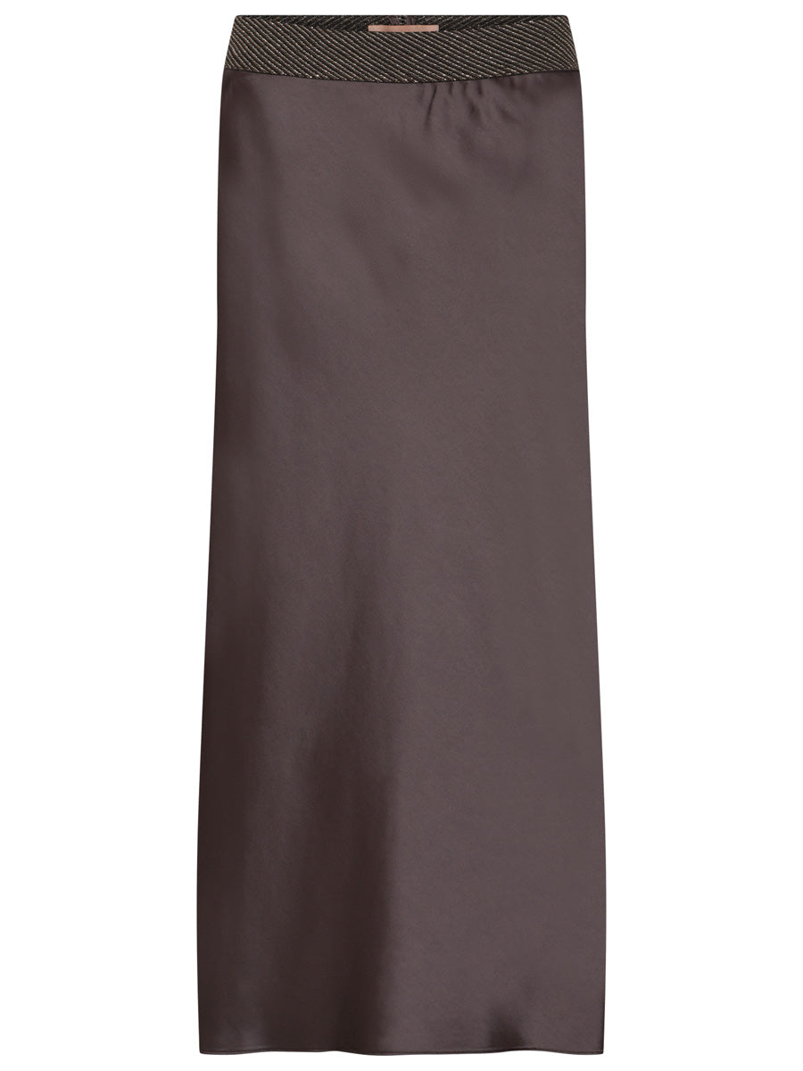 Gustav Denmark Elly Satiinihame Ruskea