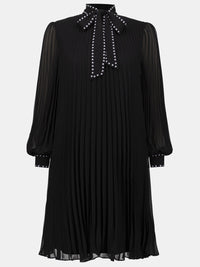 Joseph Ribkoff Pliseerattu Juhlamekko Musta