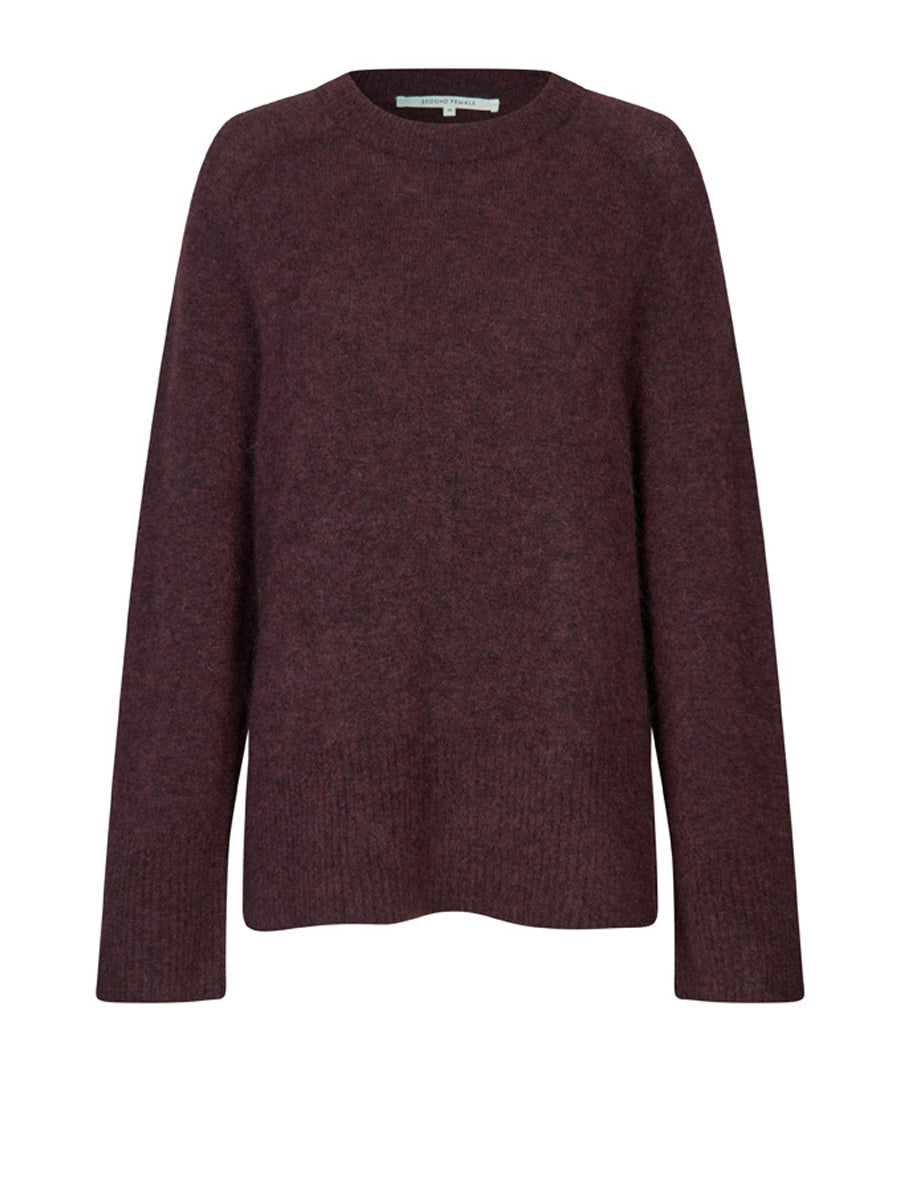 Second Female Brookline Raglan Mohairneule Purppura