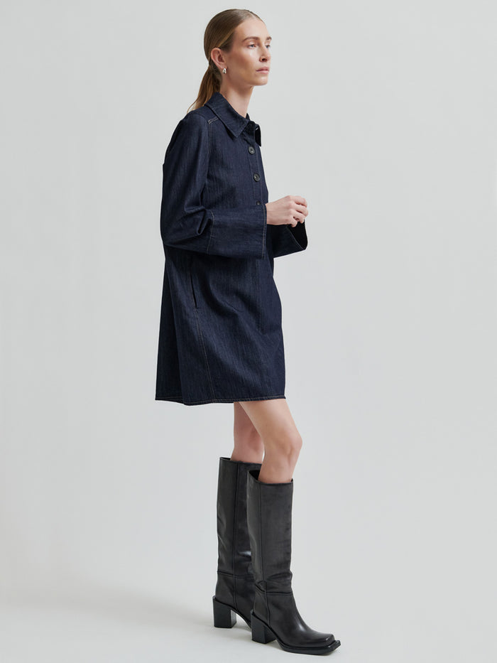 Second Female Dera Tunika Farkkumekko Tummansininen