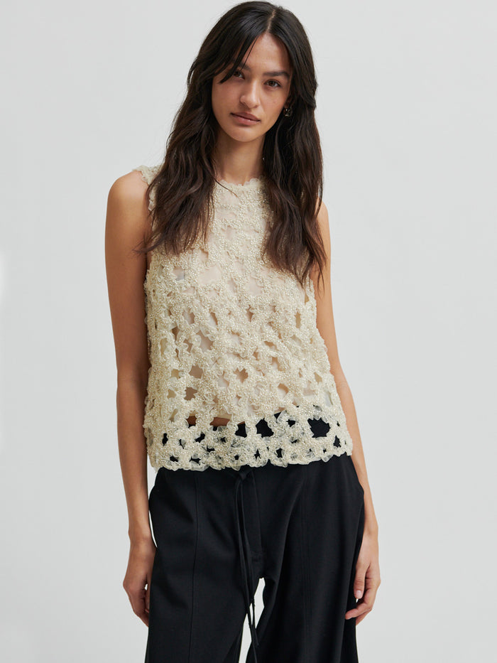 Second Female Gleam Toppi Beige