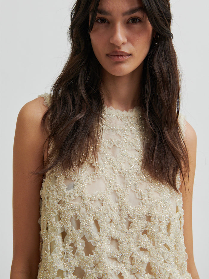 Second Female Gleam Toppi Beige