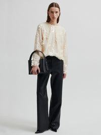 Second Female Glimmer Paljettipusero Kerma