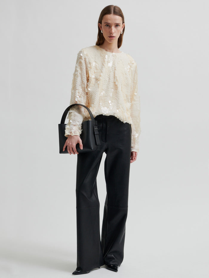 Second Female Glimmer Paljettipusero Kerma