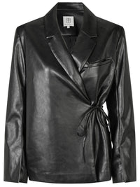 Second Female Seema kietaisubleiseri tekonahka musta