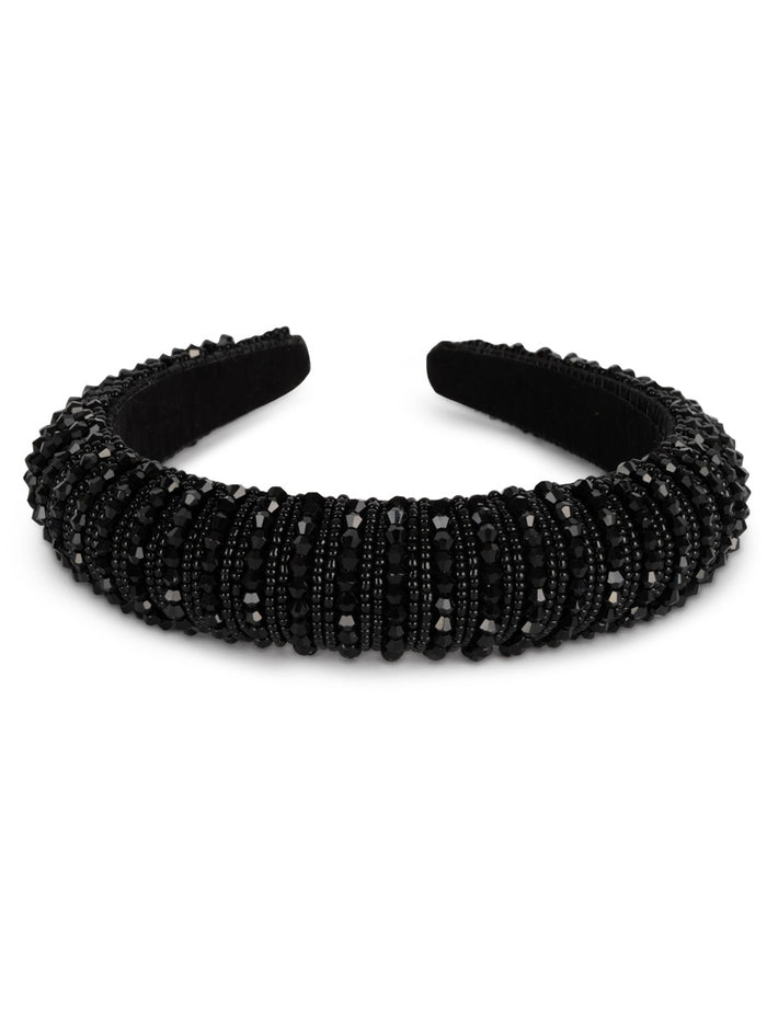 Silvermoon Kimaltava Hiuspanta Musta