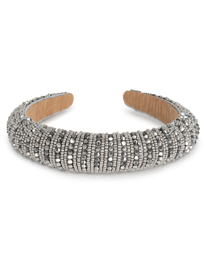 Silvermoon Kimaltava Hiuspanta Hopea