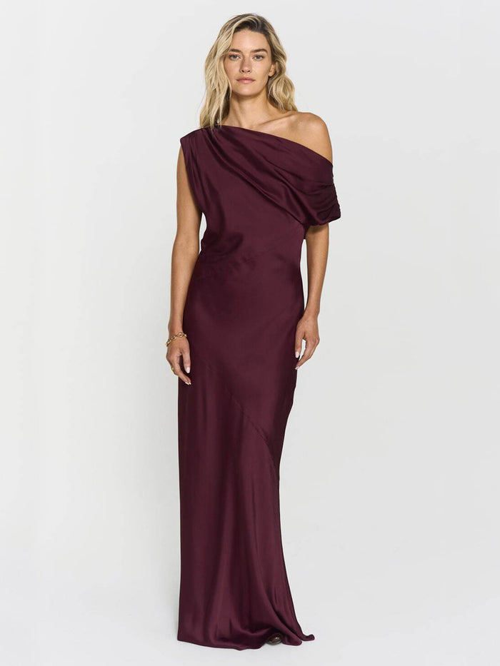 VANESSA satin dress