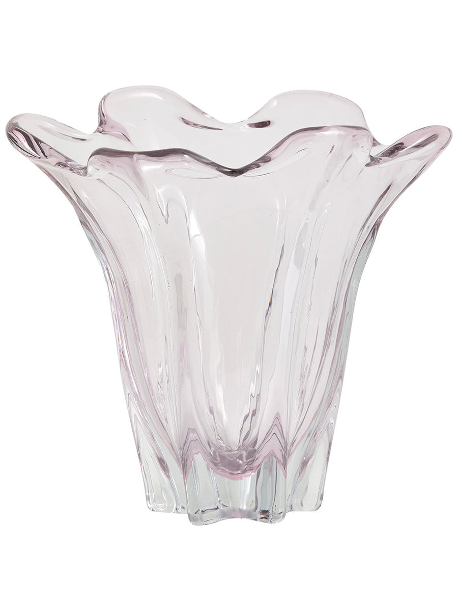 Nordal Flotta Glass Vase Light Pink