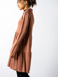 Residus TOTO collar dress russet